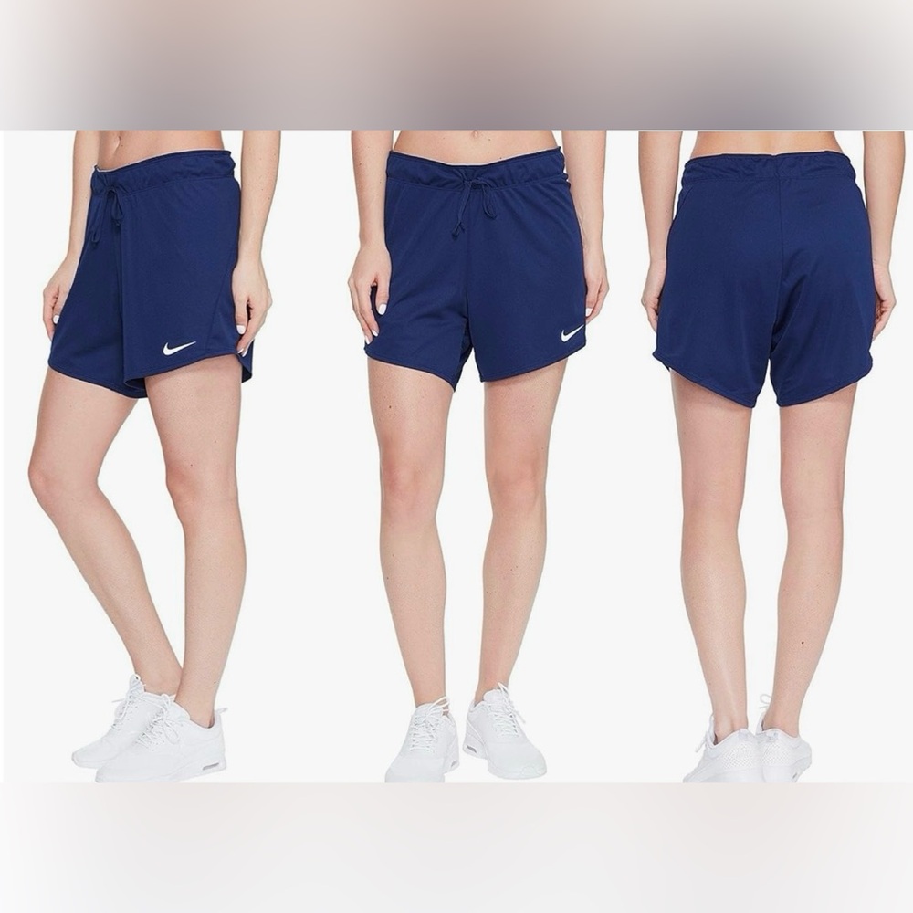 Nike Dri‎ Fit Women’s Sz XL Navy 5” Dry Attack Training Shorts